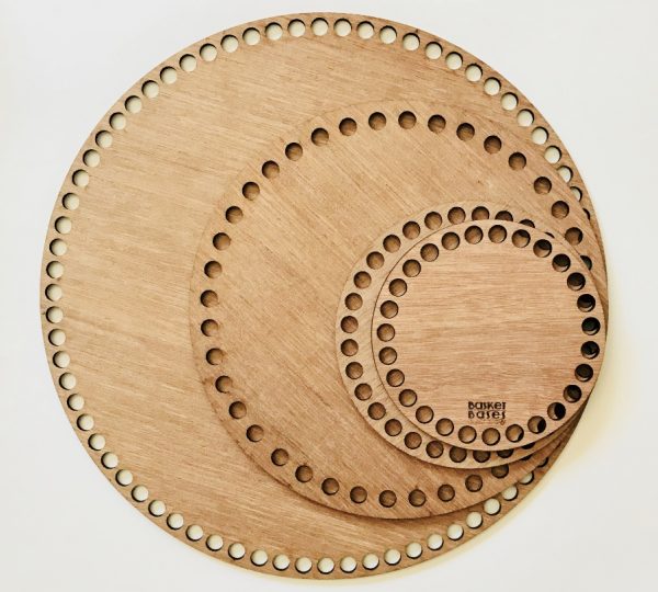 Round Timber Base 14cm - Image 4