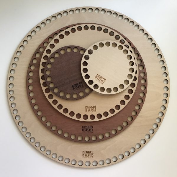 Round Timber Base 14cm