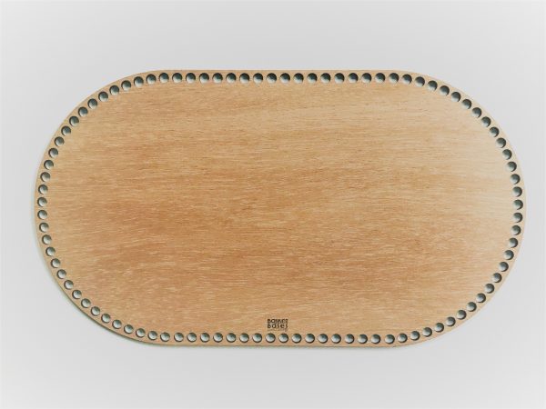 Timber Squoval Base 46cm x 26cm
