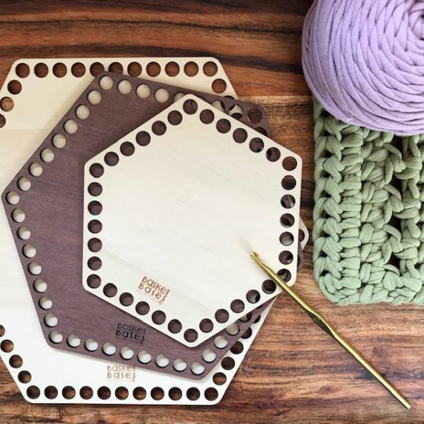 14cm Timber Hexagon Base - Image 6